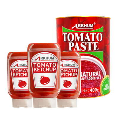 chất lượng Nước sốt cà chua có hương vị với 4,6g protein và 4,9g chất béo trên 100g nhà máy sản xuất