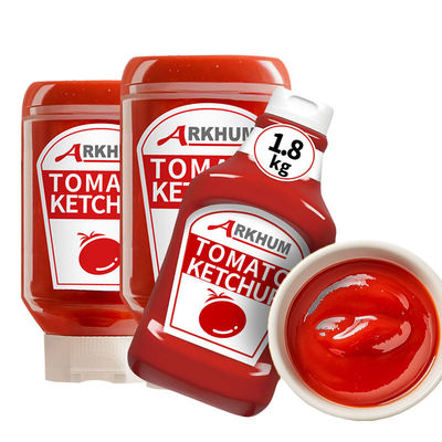 chất lượng Nước sốt cà chua có hương vị trong túi 150g và hộp 150g với năng lượng 7% Giá trị tham chiếu chất dinh dưỡng để sử dụng dễ dàng và nhanh chóng nhà máy sản xuất